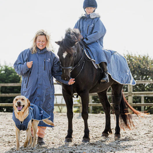 EQUIDRY Dog Coat #colour_steel-blue-grey