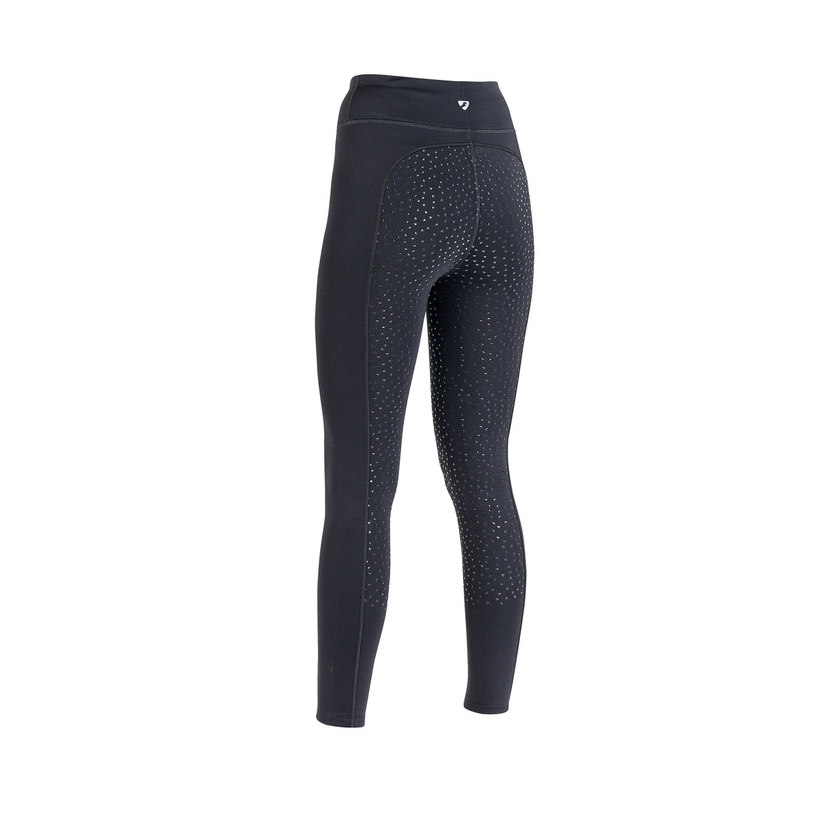 Shires Aubrion Ladies Shield Winter Riding Tights #colour_charcoal