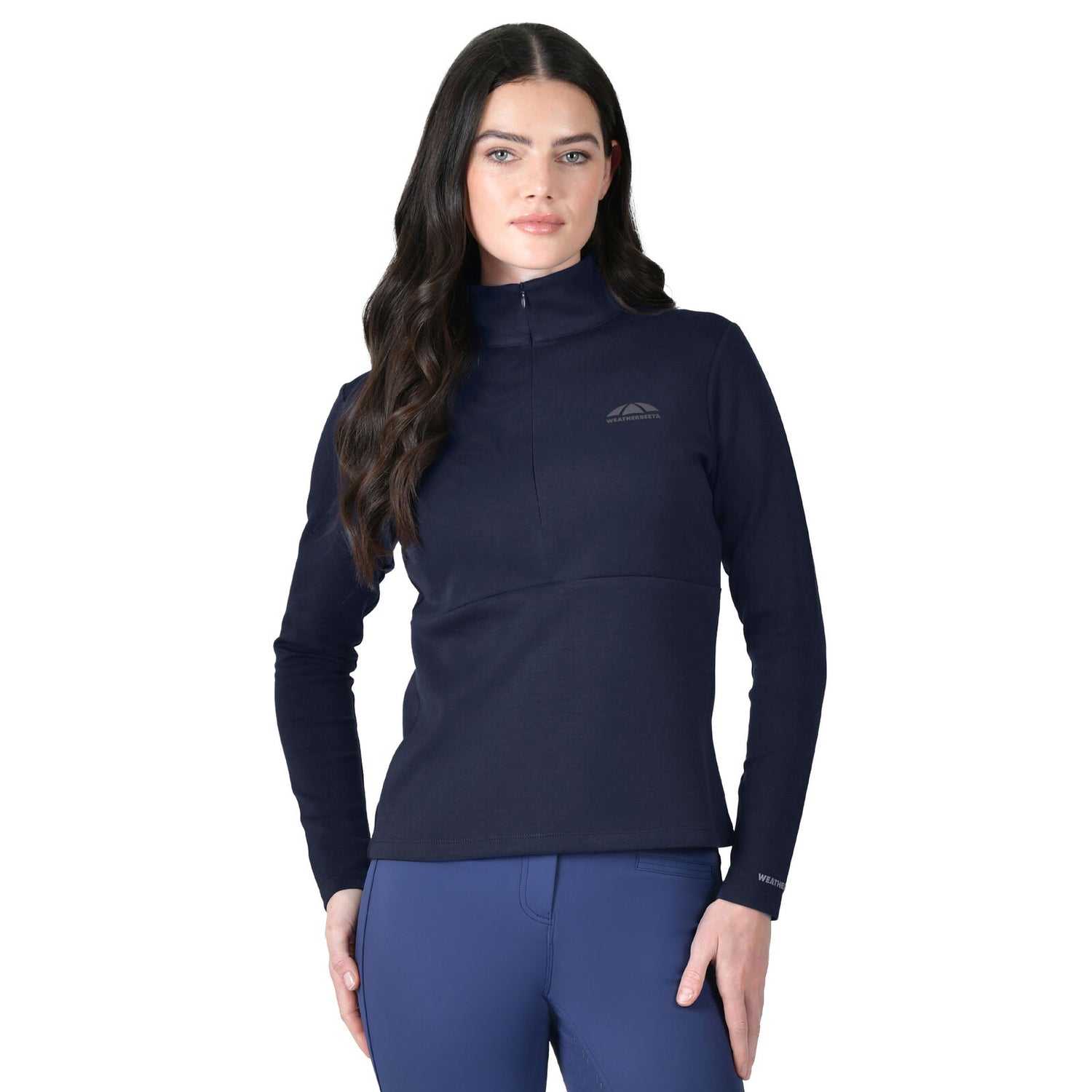 Weatherbeeta Ladies Copper 1/2 Zip Long Sleeve Mid-Layer