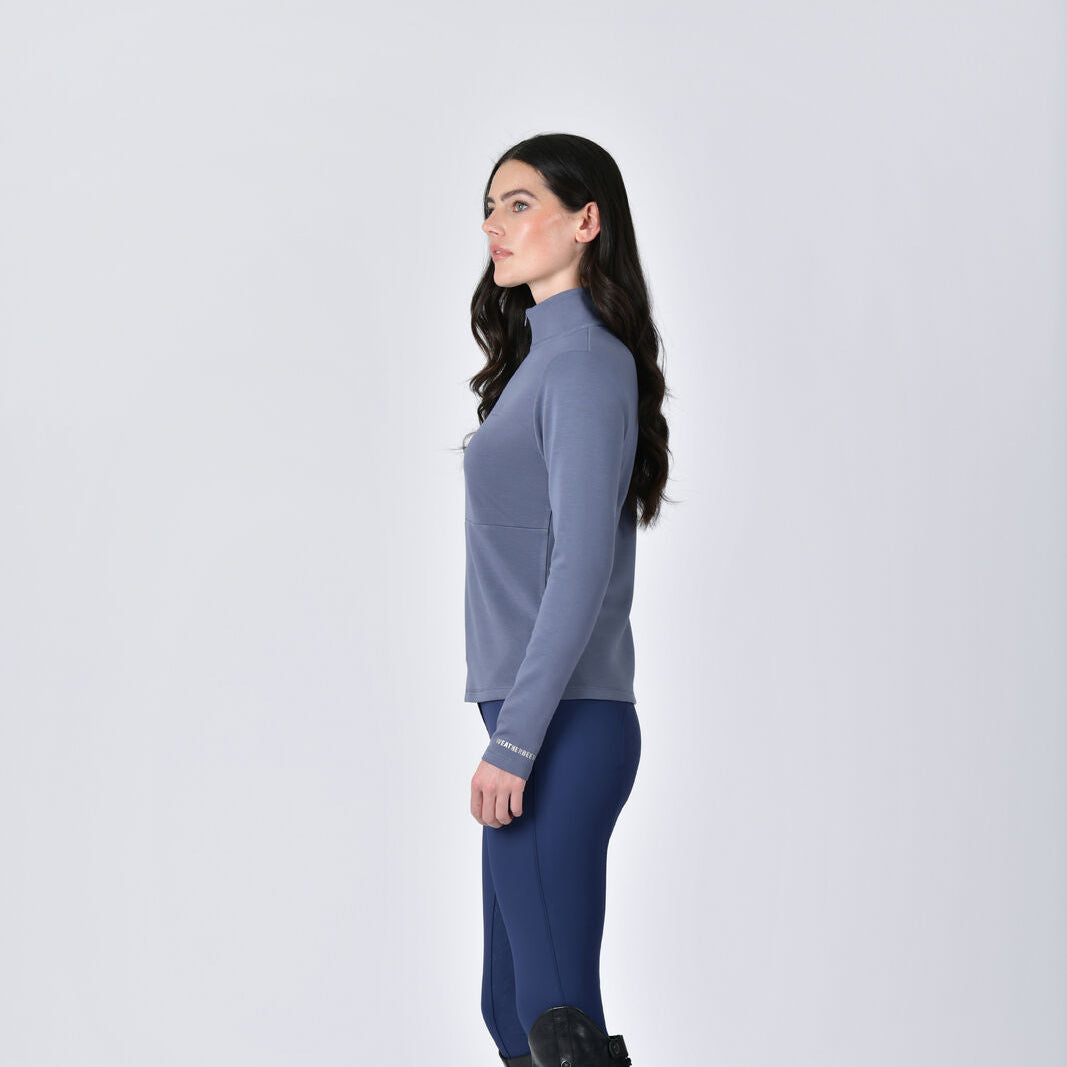 Weatherbeeta Ladies Copper 1/2 Zip Long Sleeve Mid-Layer