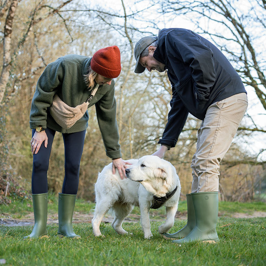 Rouchette Remoove Khaki Boot #colour_khaki