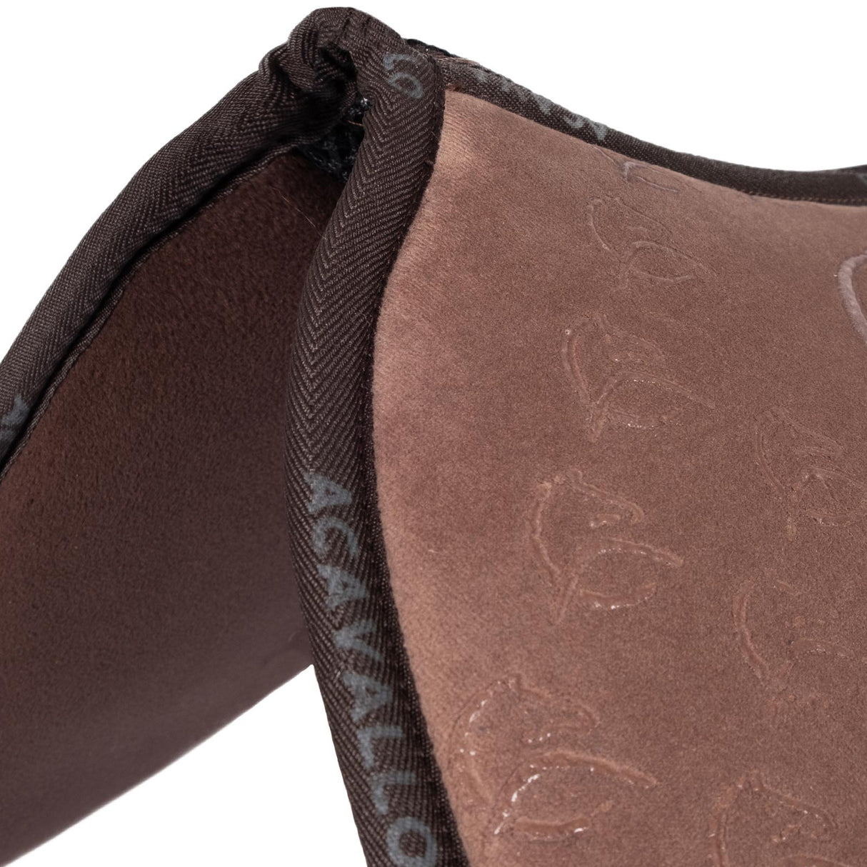 Acavallo Mf Jccs Sw-3Ds Louvre Grip Silicone Flat Compensator Short 45X18 cm #colour_brown