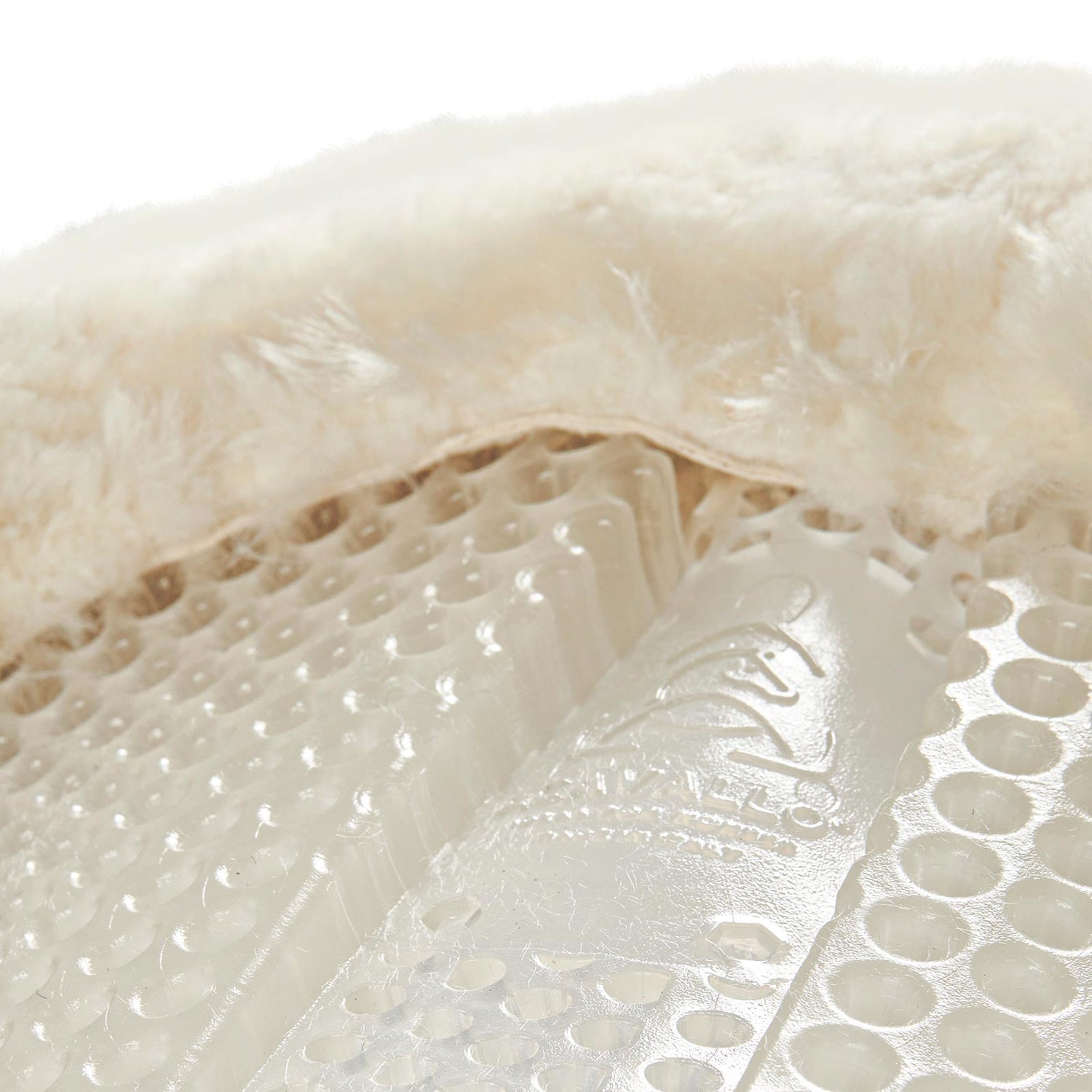 Acavallo Gel Ns-S Classic-S Cut-Out Rear Riser #colour_transparent-natural