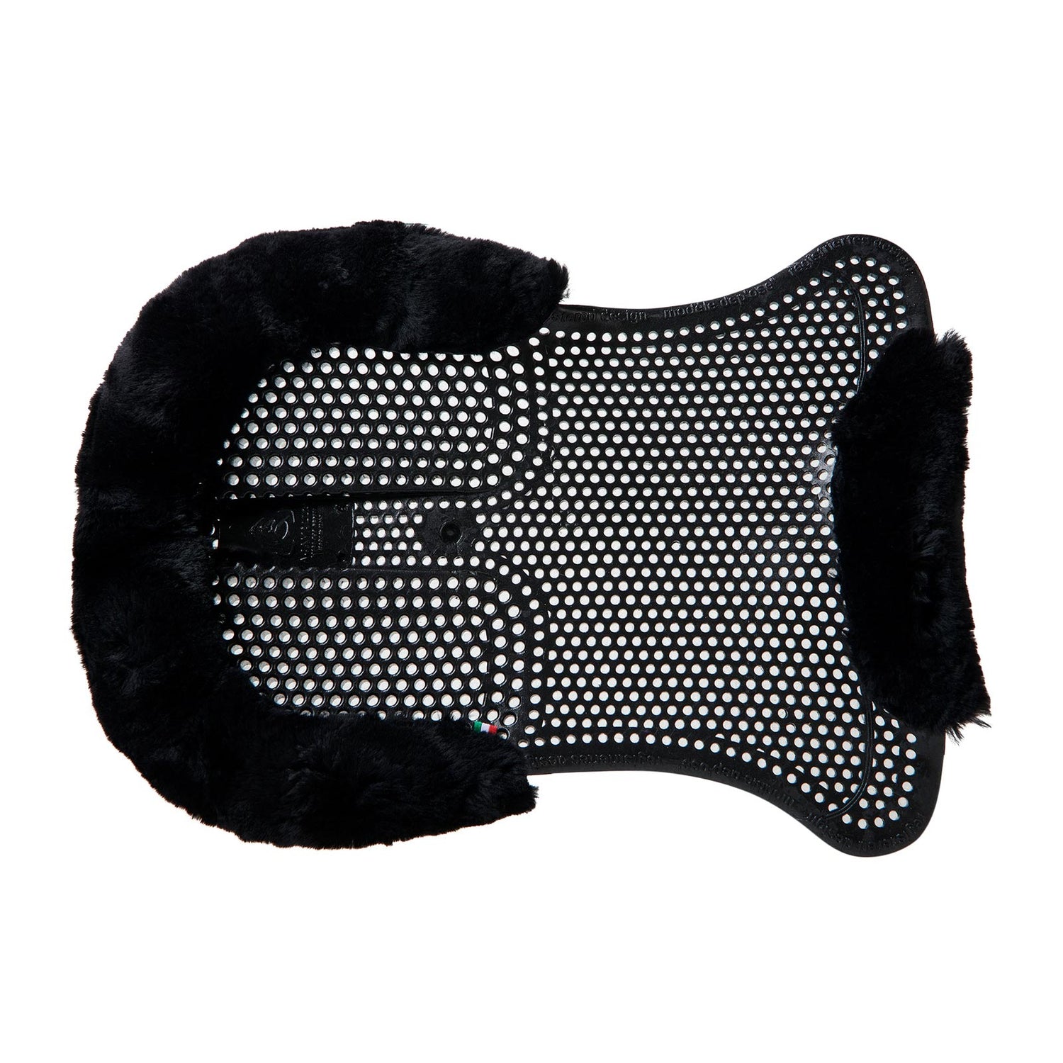 Acavallo Gel Ns-S Classic-S Cut-Out Rear Riser #colour_black-black