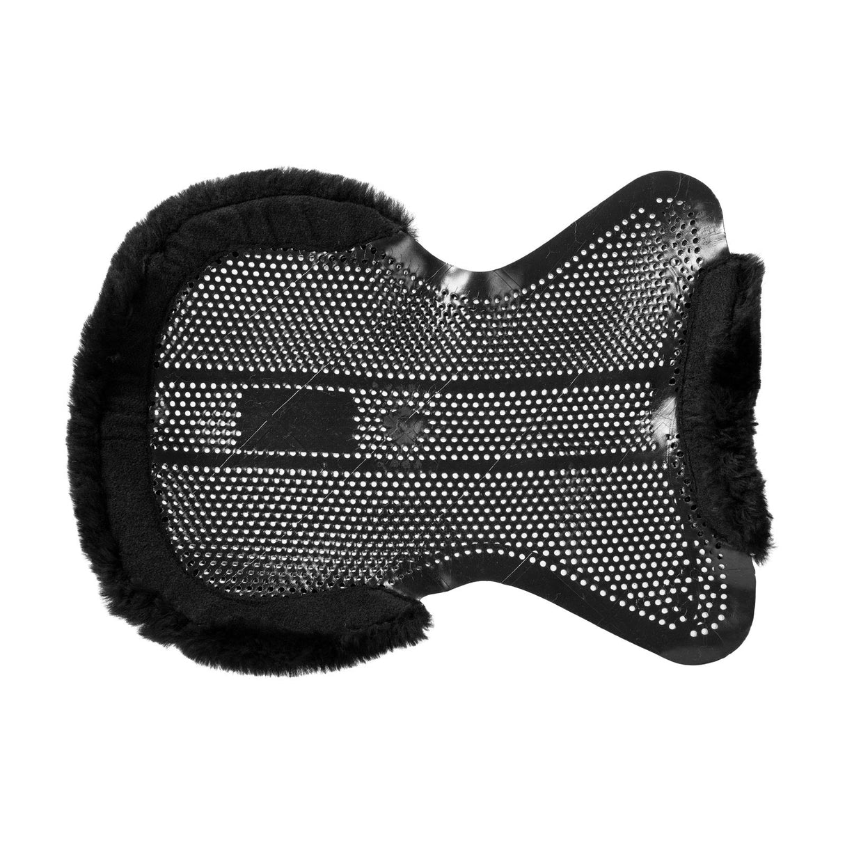 Acavallo Gel Ns-S Classic-S 1/2 Cut-Out Flat #colour_black-black