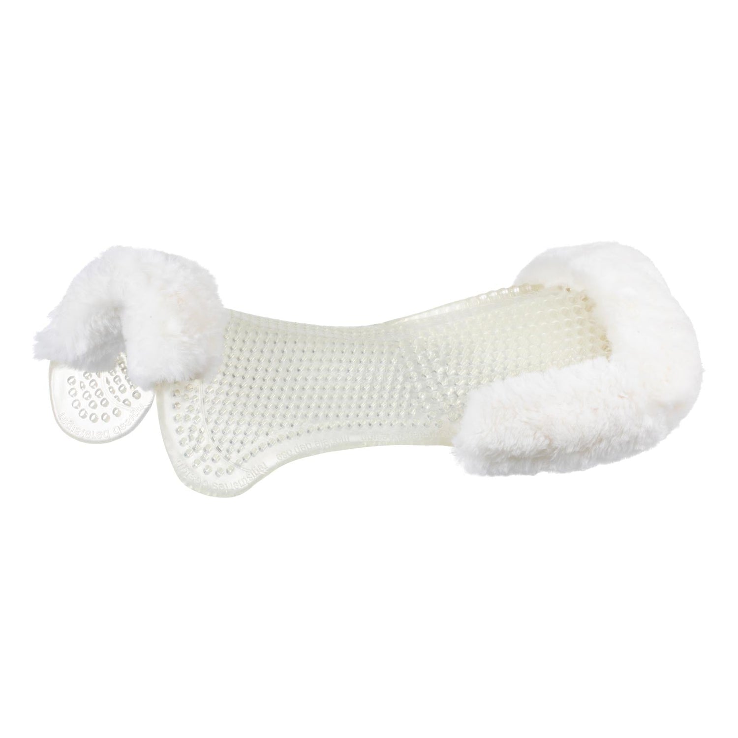 Acavallo Gel Ns-S Classic-S Cut-Out Rear Riser #colour_transparent-white