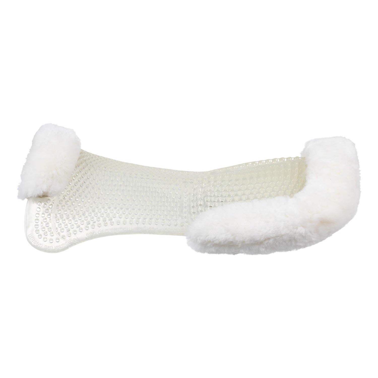 Acavallo Gel Ns-S Classic-S Cut-Out Rear Riser #colour_transparent-white