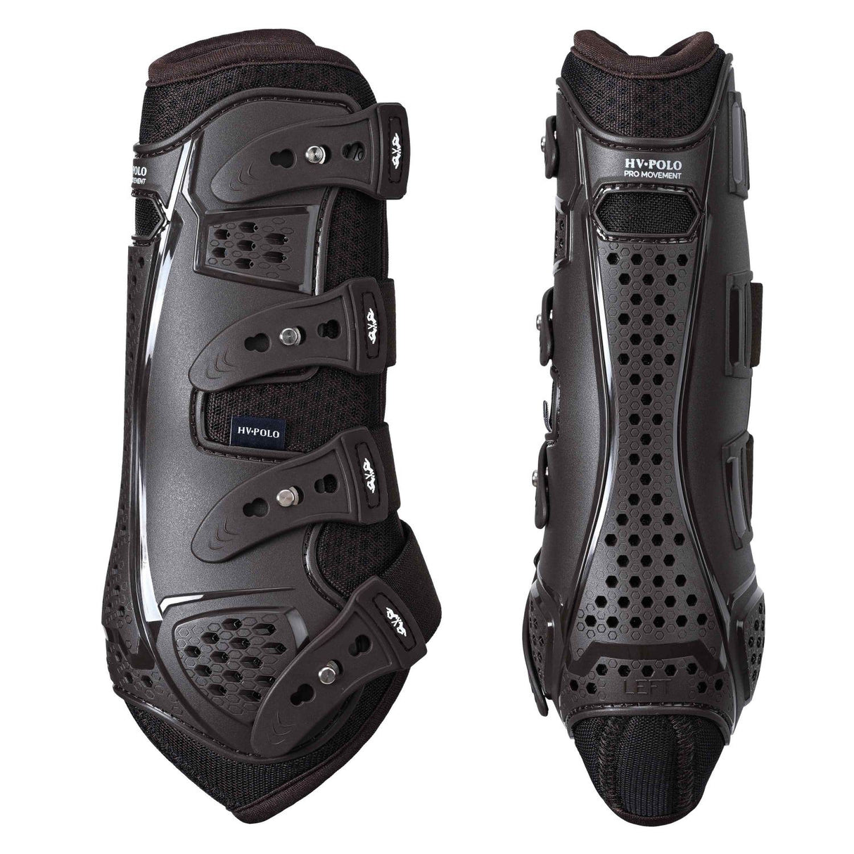 HV Polo Pro Movement Dressage Boots #colour_brown