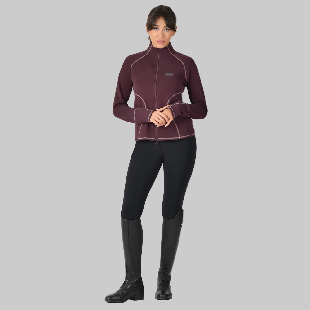 Weatherbeeta Ladies Copper Performance Jacket #colour_mulberry