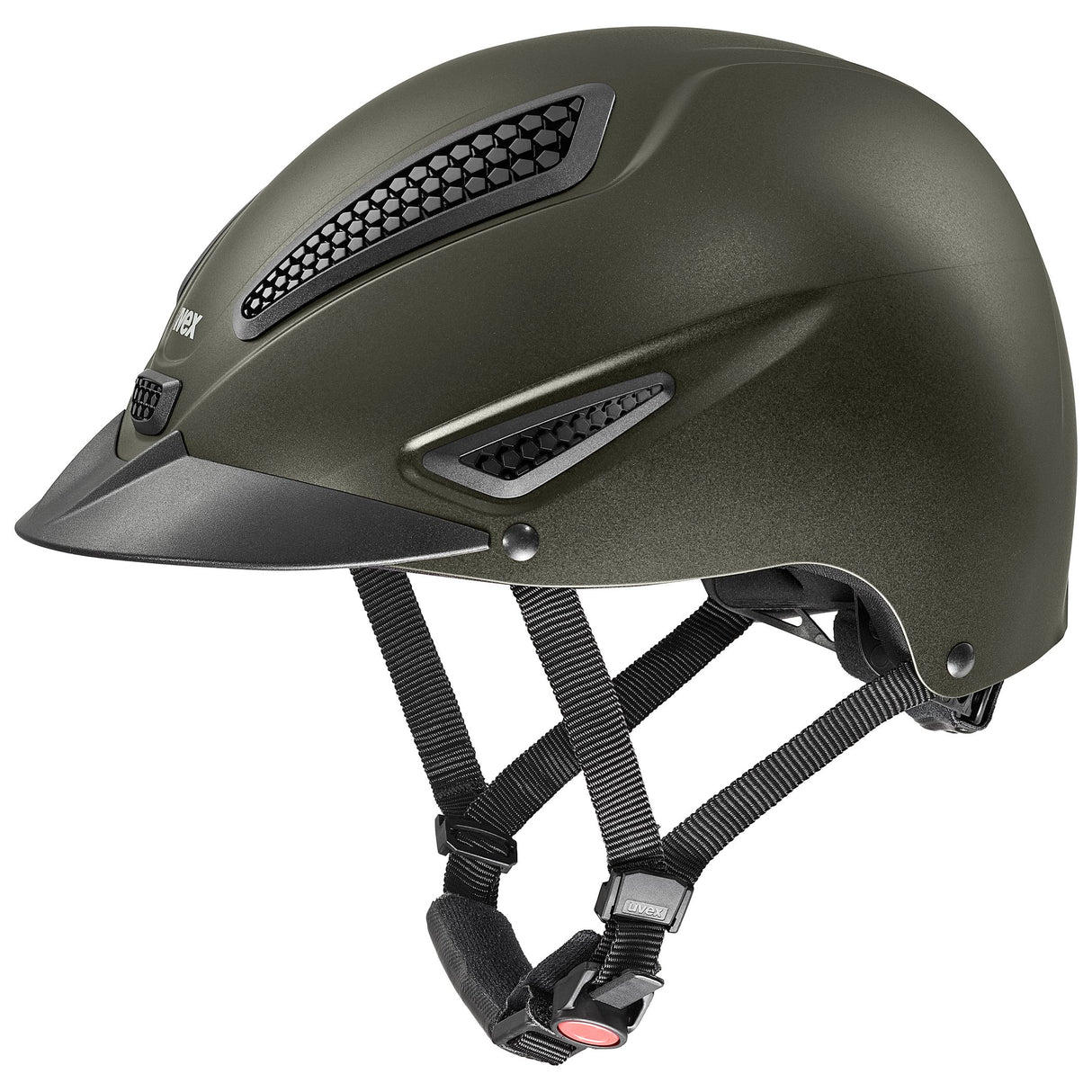 Uvex Perfexxion III Riding Helmets #colour_olive-matt