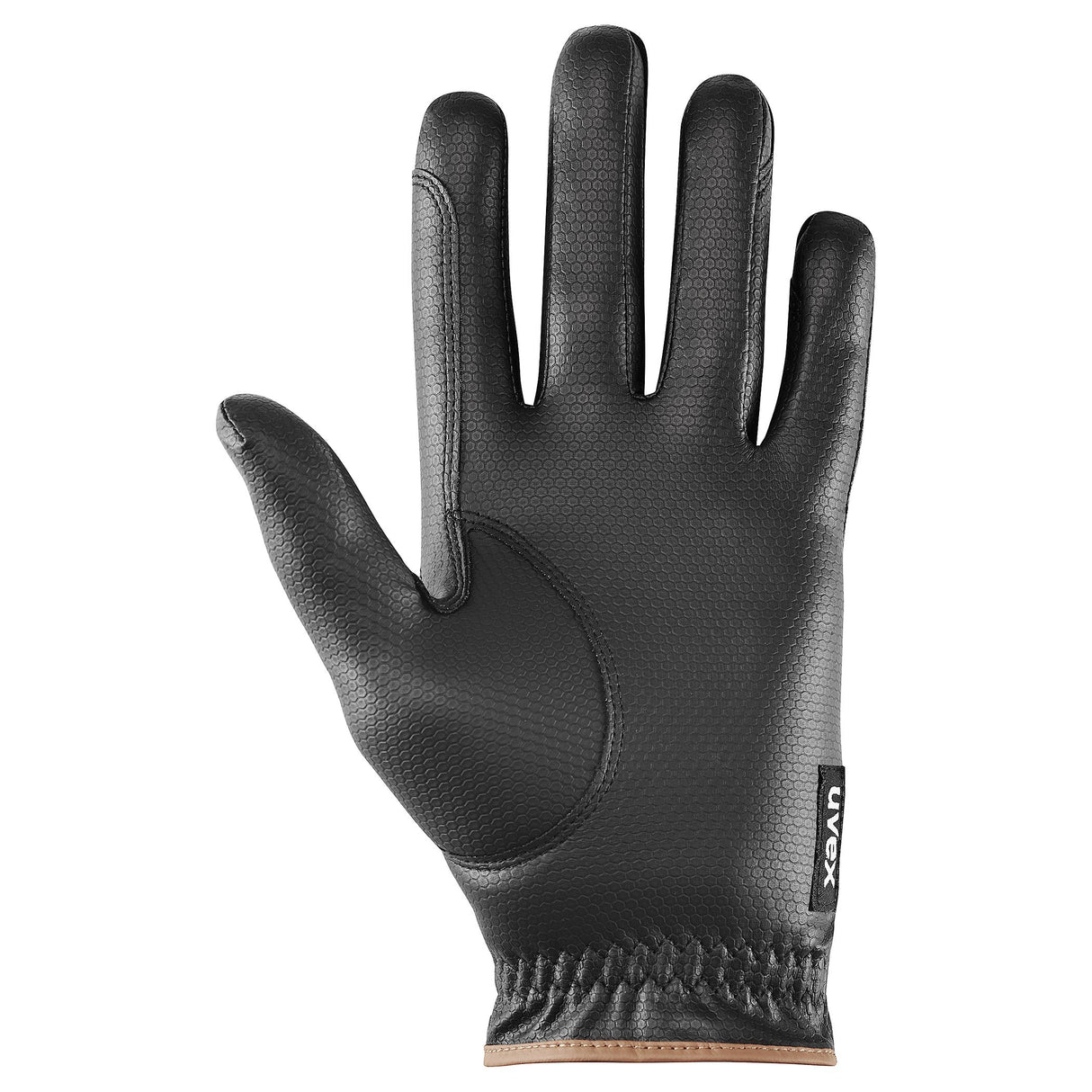 Uvex Topstyle Riding Gloves #colour_black-caramel