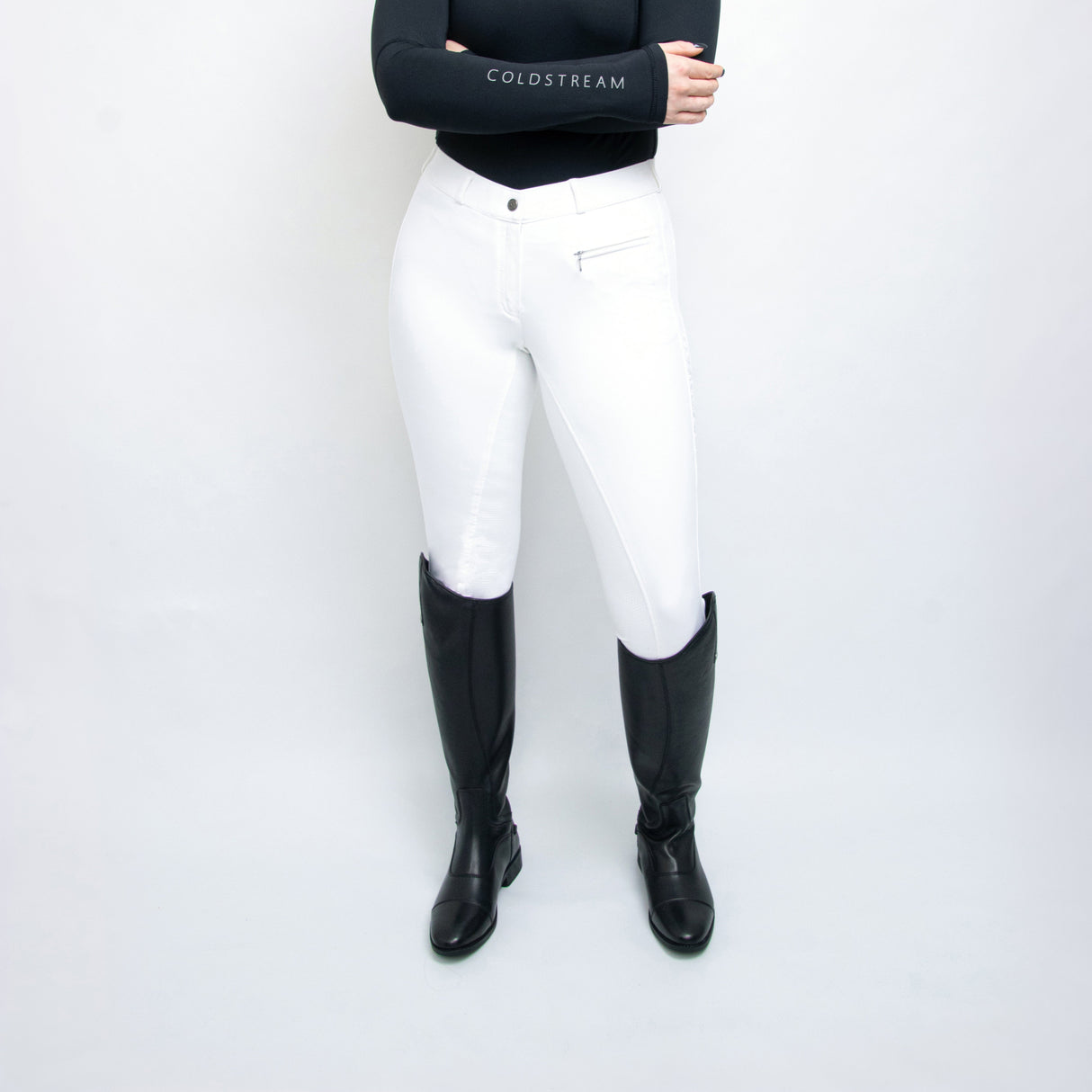 Coldstream Kilham Competition Breeches White