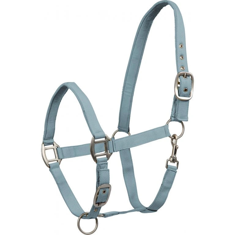 Waldhausen Satin Perlon Halter #colour_alpine-blue