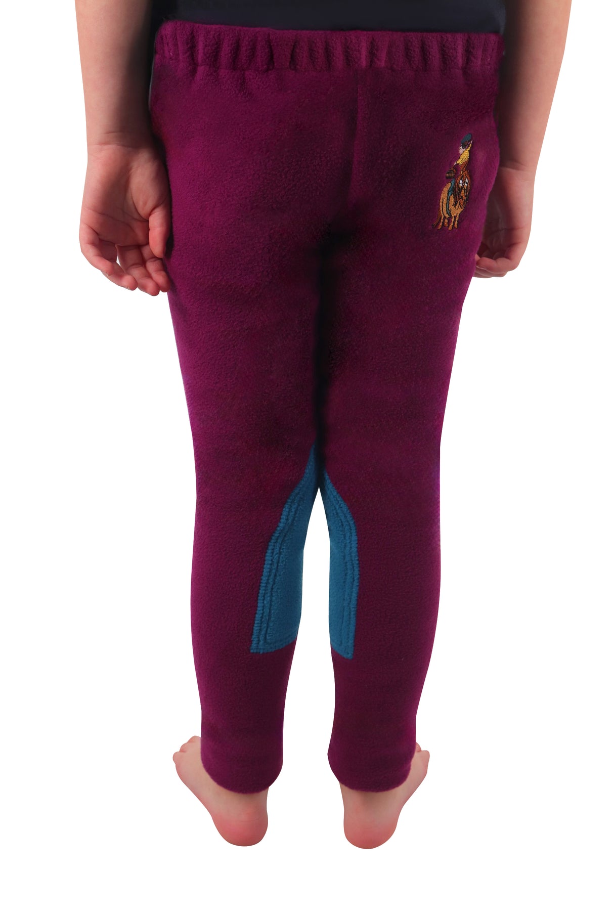 Hy Equestrian Thelwell Collection Pony Friends Pantalon d'équitation en polaire pour tout-petits