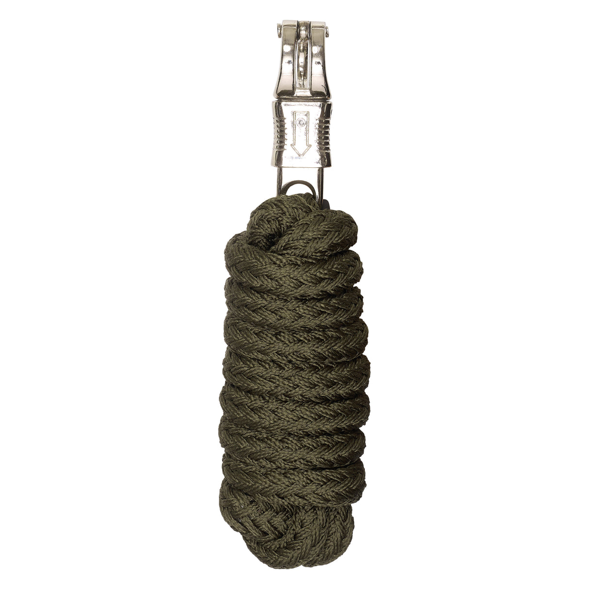 Imperial Riding Classic Panic Hook Lead Rope #Colour_olive-green