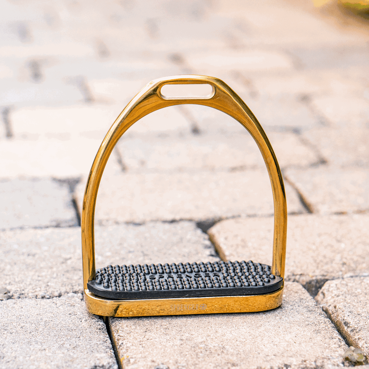 Sprenger HS Stainless Steel Fillis Stirrups #colour_gold