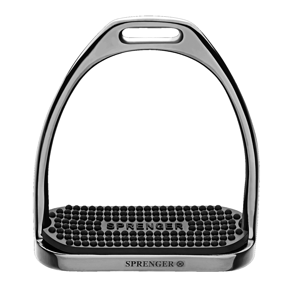 Sprenger HS Stainless Steel Fillis Stirrups #colour_anthracite