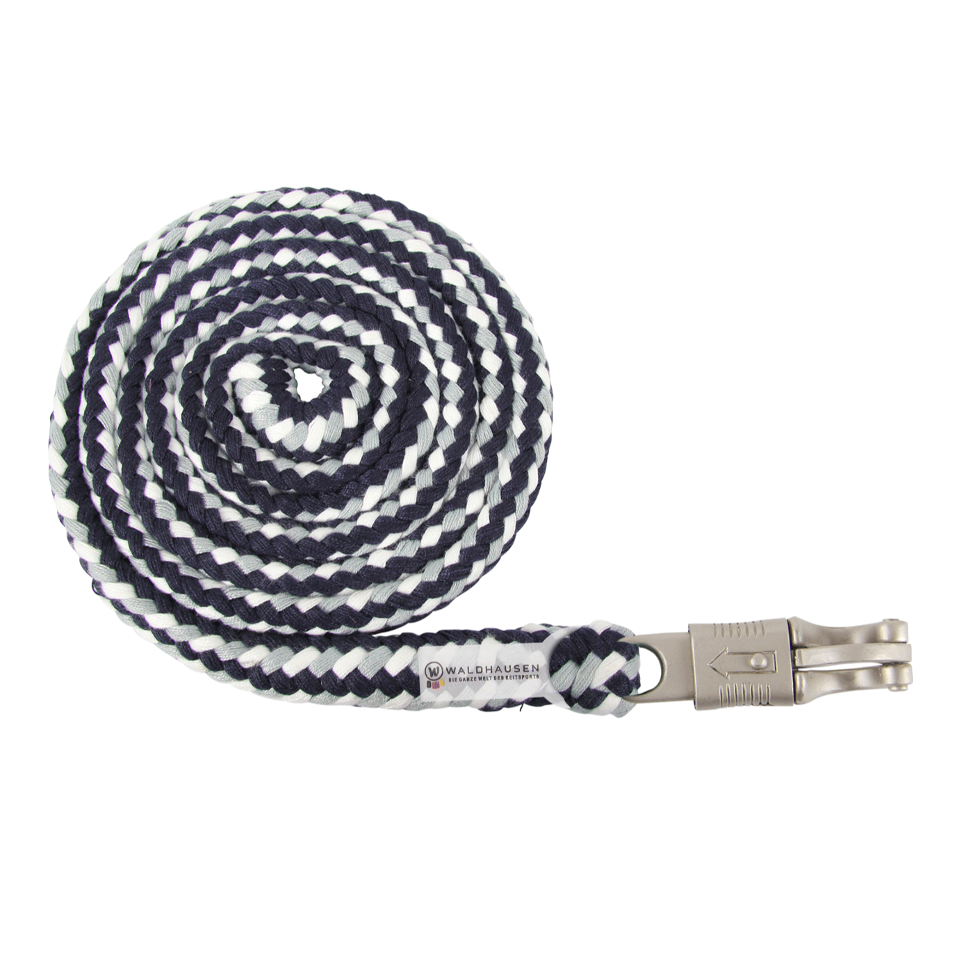 Waldhausen Panic Hook Plus Lead Rope #colour_dark-blue-grey