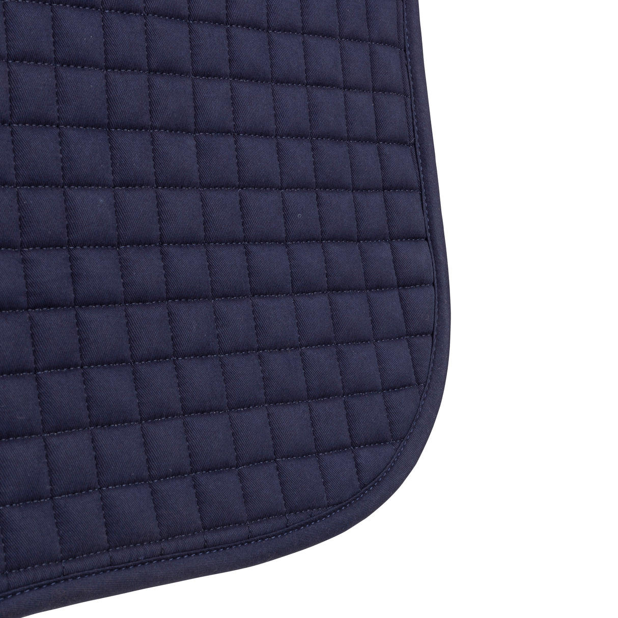 Shires ARMA Deluxe Cotton Saddlecloth #colour_navy