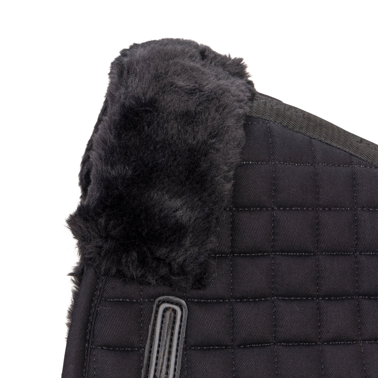Shires ARMA Deluxe Cotton Half Pad #colour_black-black