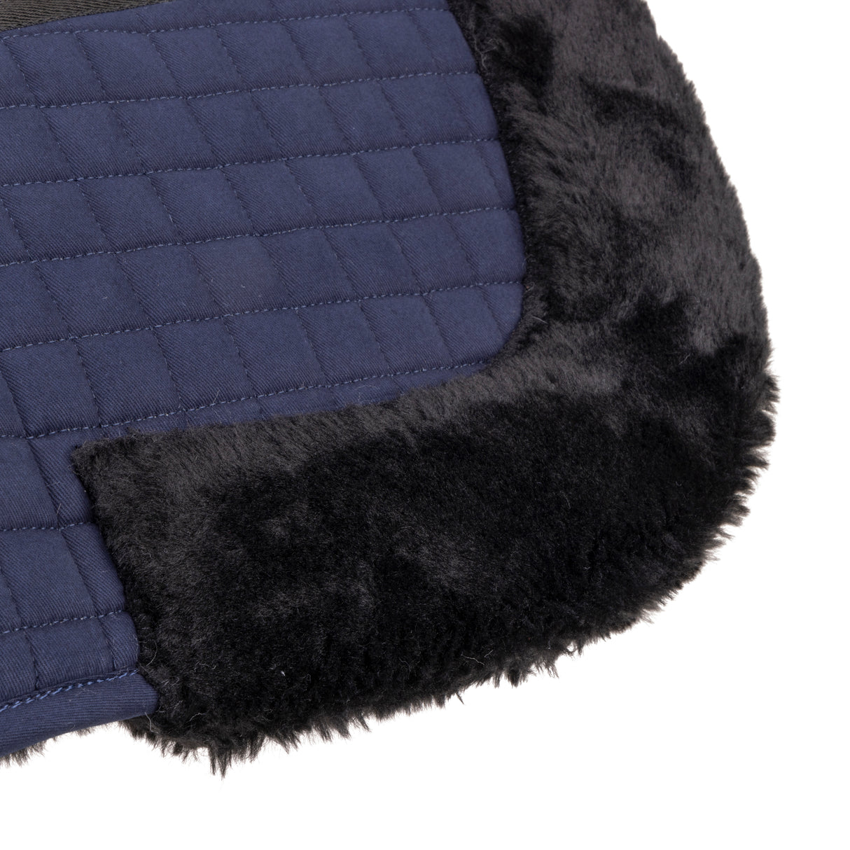 Shires ARMA Deluxe Cotton Half Pad #colour_navy-navy