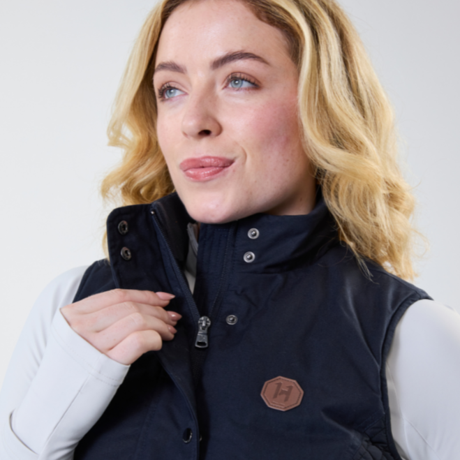 Horseware Ireland Newmarket Gilet #colour_core-navy