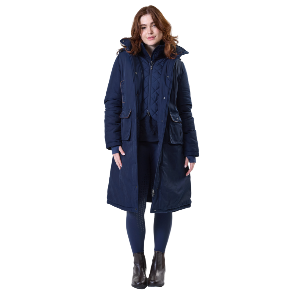 Horseware Ireland Newmarket Coat #colour_core-navy