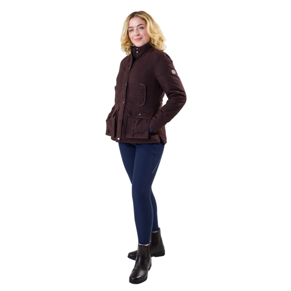 Horseware Ireland Newmarket Wax Jacket #colour_brown
