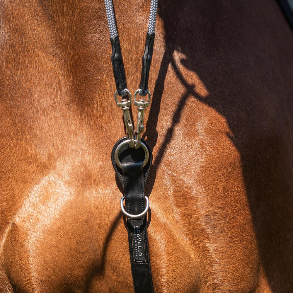 Acavallo Gogue Calfskin & Nylon #colour_black