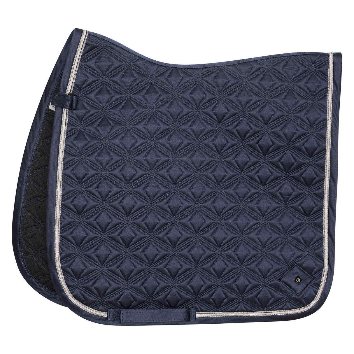 Imperial Riding Lenny Dressage Saddle Pad #colour_navy