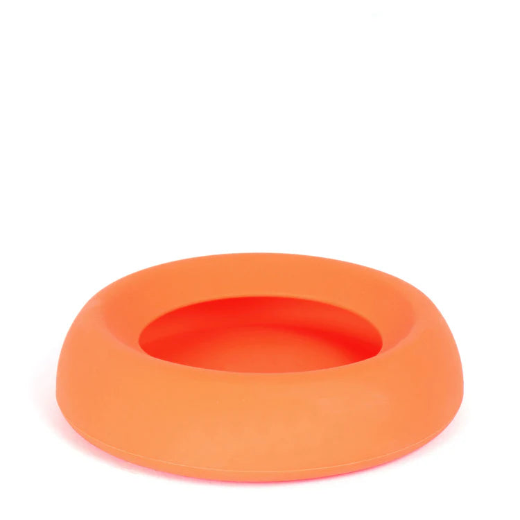 Mountain Paws Splashproof Dog Bowl #colour_orange