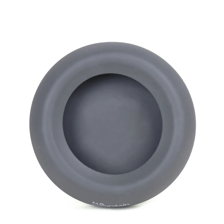 Mountain Paws Splashproof Dog Bowl #colour_grey
