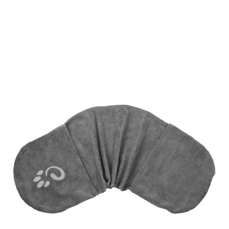 Mountain Paws Muddy Dog Towel #colour_grey