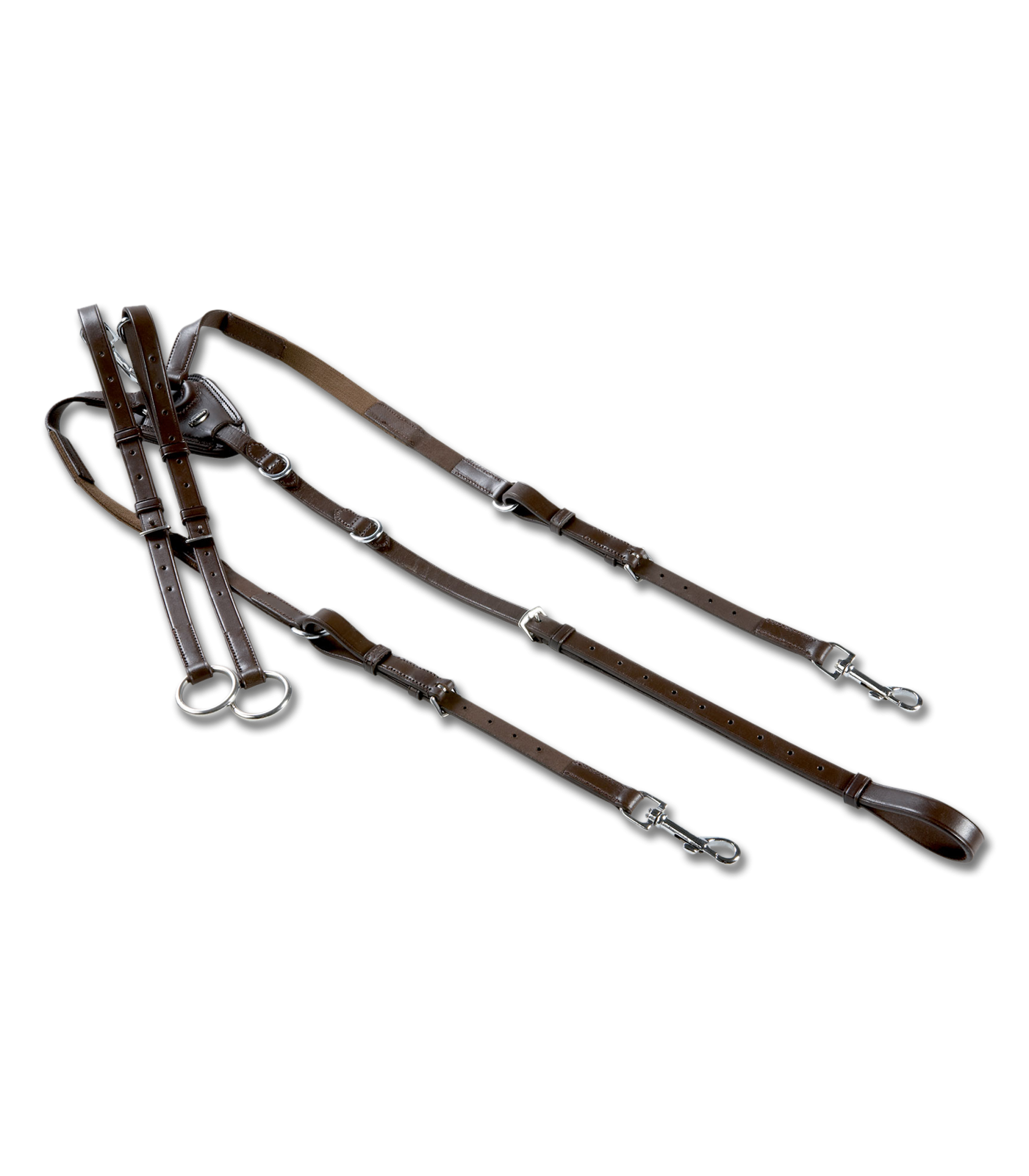 Waldhausen X-Line Breastplate with Elastic #colour_brown