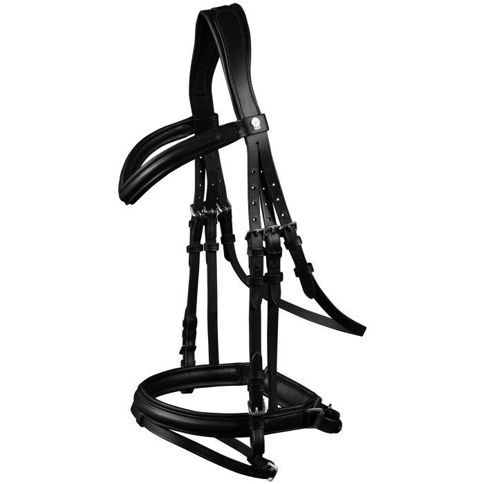 Waldhausen X-Line Stockholm Bridle #colour_black