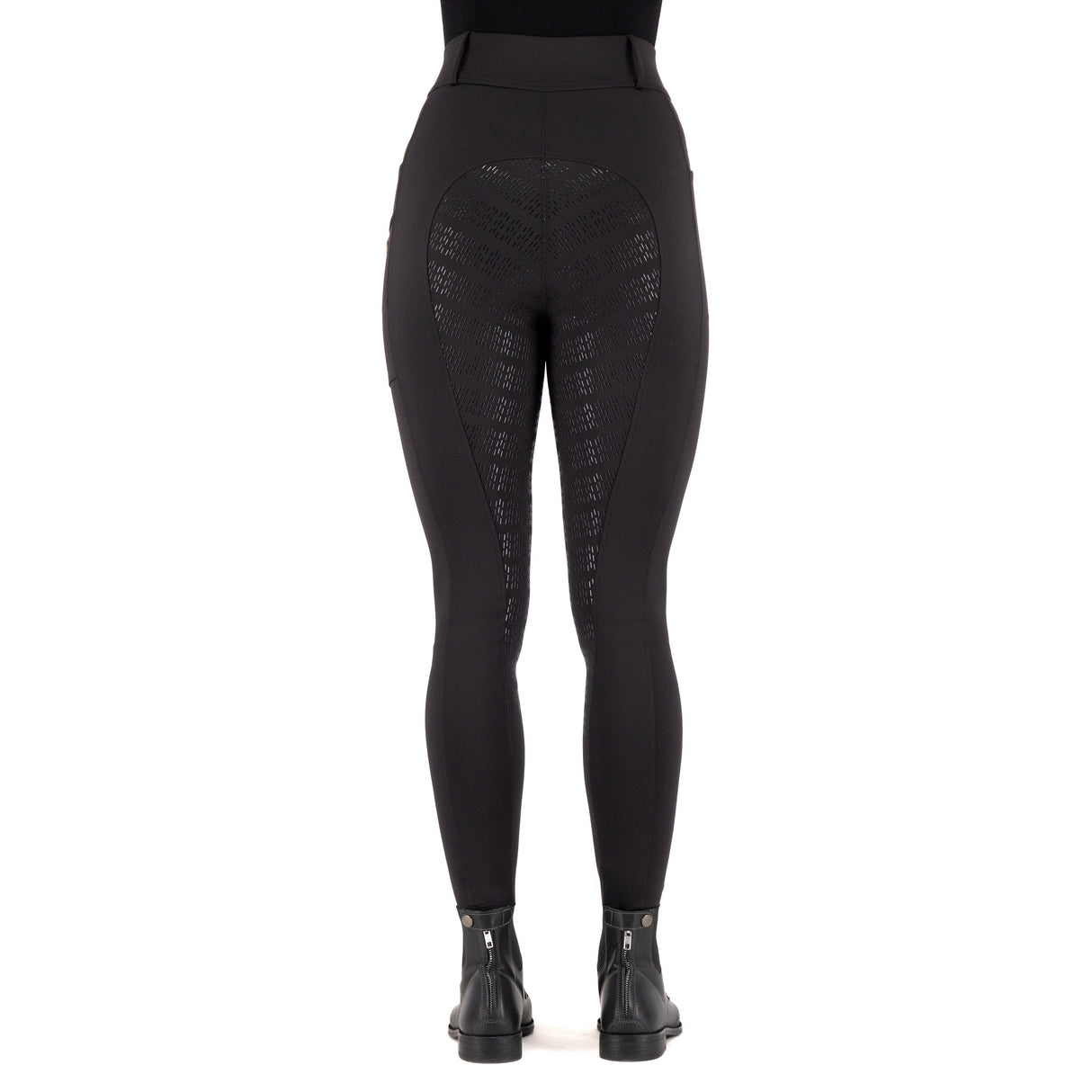 Imperial Riding Women's Tamara Full Grip Riding Tights #colour_black
