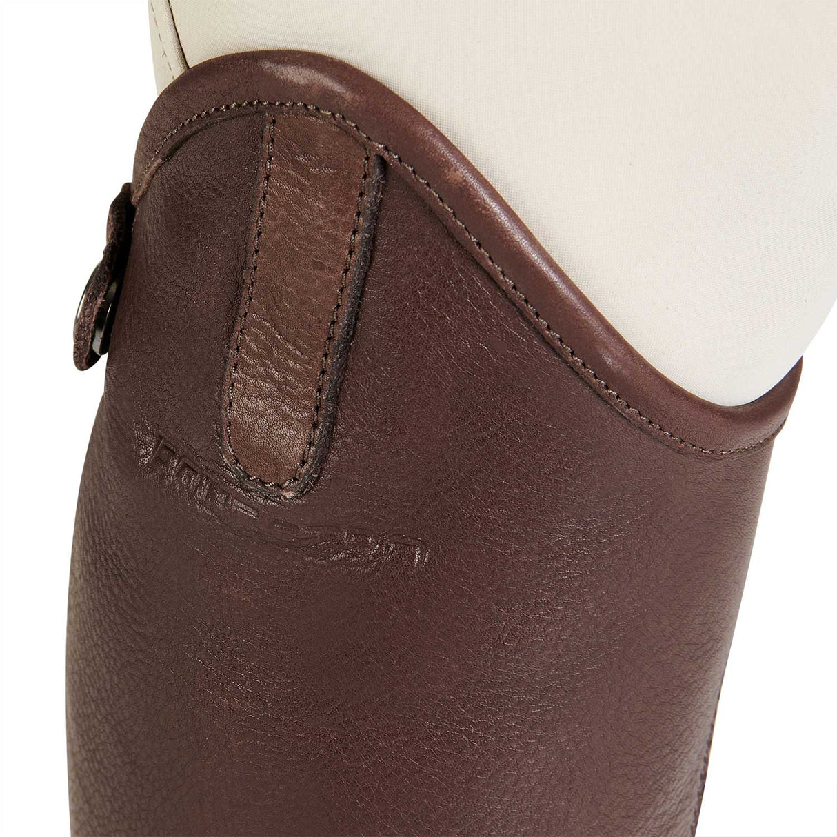Equestro Unisex Gaiters With Silicone Inserts #colour_brown