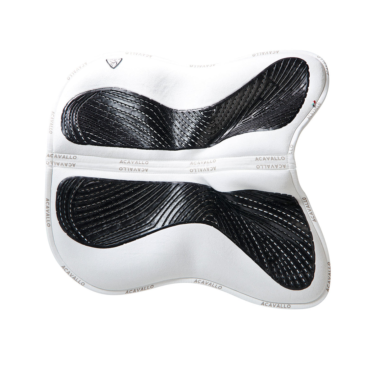 Acavallo Pad Mf Hps Cw-Cs Suede Gel Grip Flat #colour_white