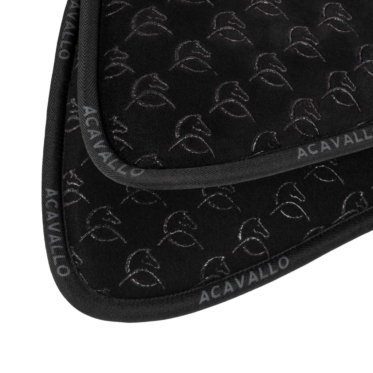 Acavallo Pad Mf Ds Sw-3Ds Suede Internal Silicone Grip Flat #colour_black
