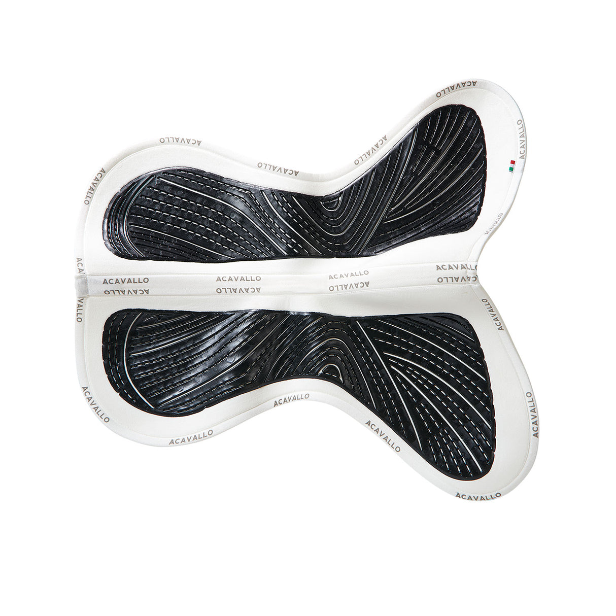 Acavallo Pad SP JCCS CW-CS Suede Twin-Sided Gel Grip Flat #colour_white