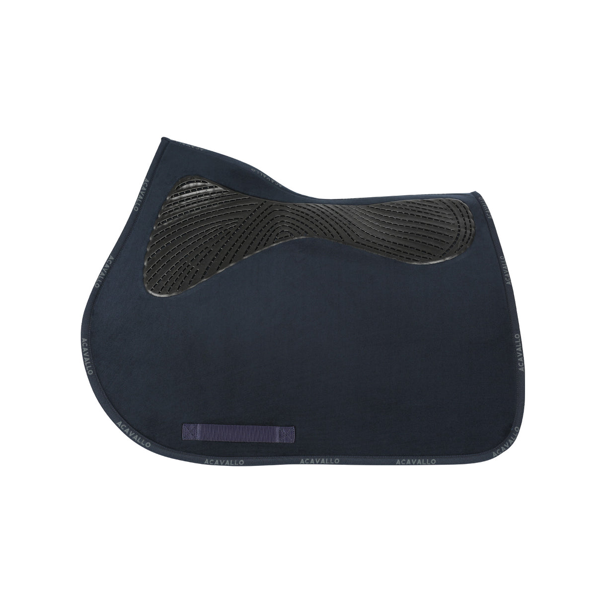 Acavallo Saddle Pad JS CW-CS Twin Sided Gel Grip #colour_blue