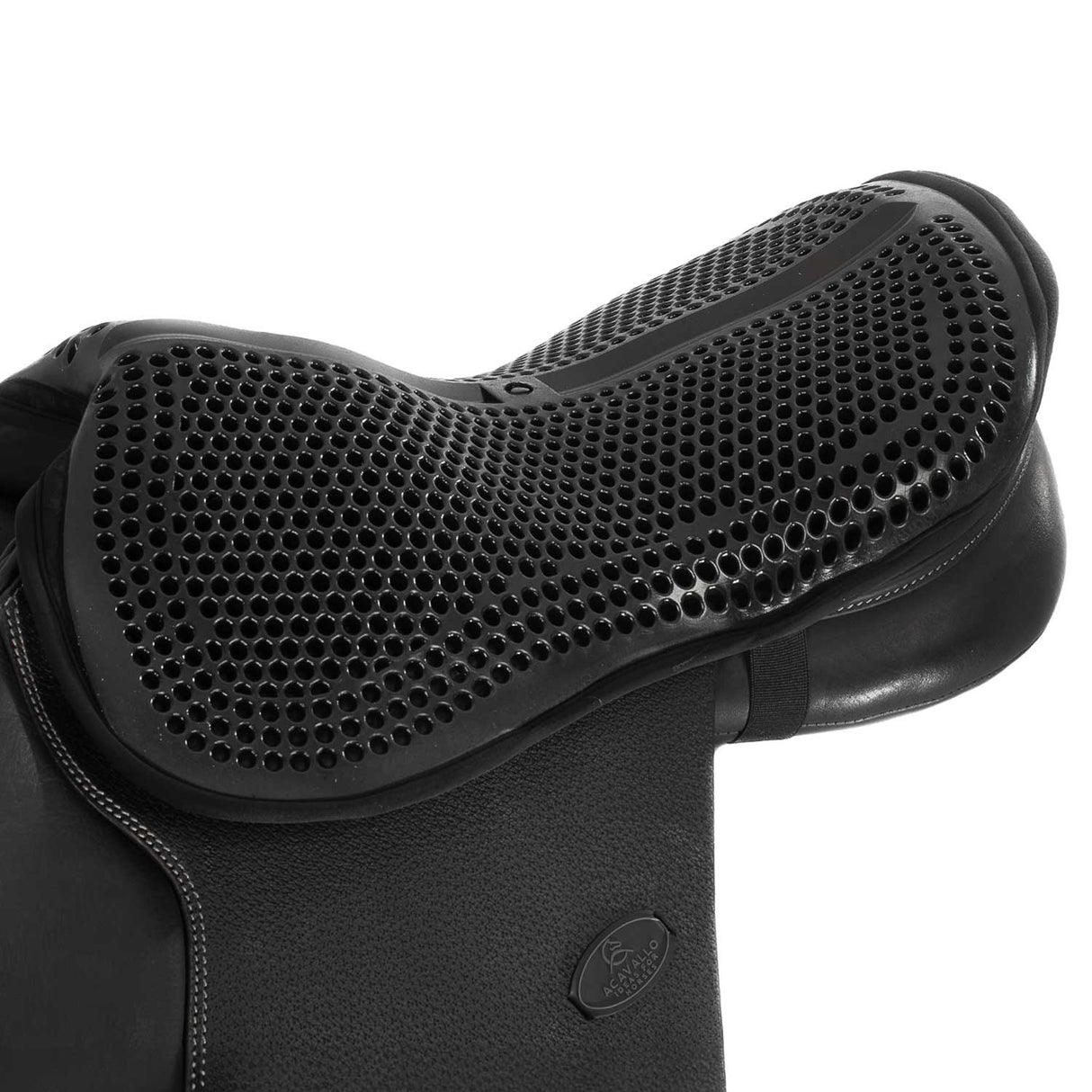 Acavallo Standard Seat Saver Jumping Classic Gel-Out Dri-Lex 20mm #colour_black