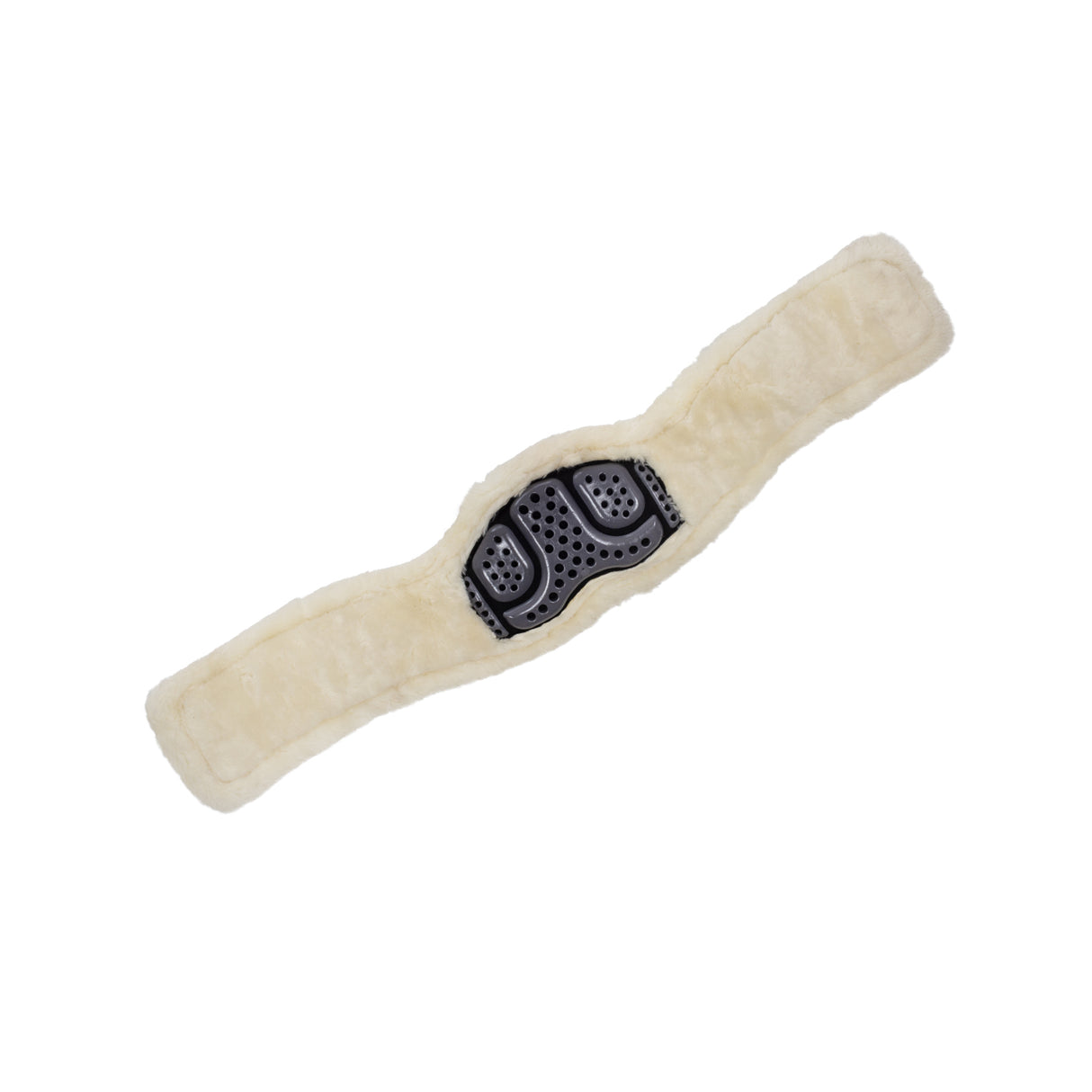 Acavallo Dressage Girth Classic Gel Sheepskin #colour_brown