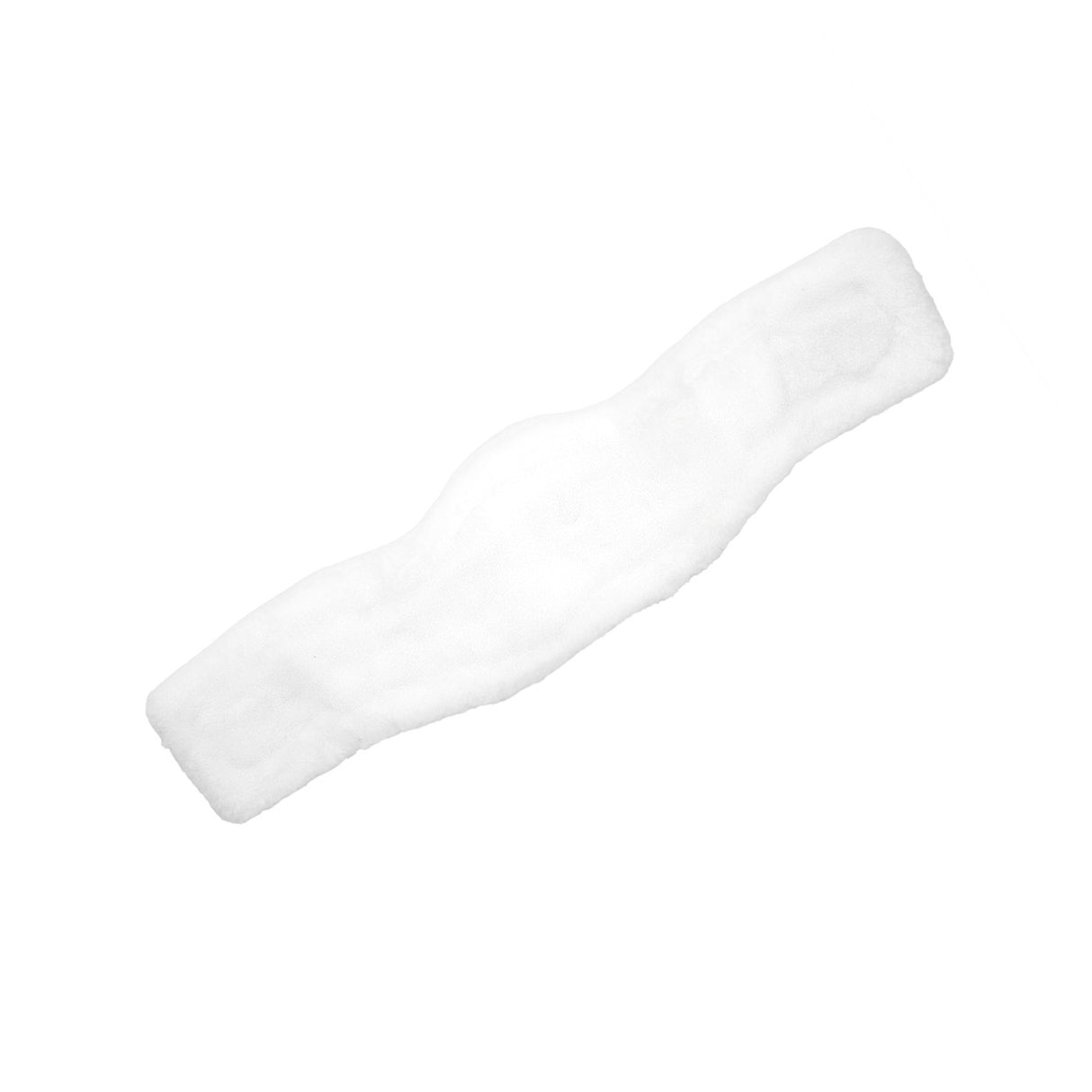 Acavallo Short Girth Sleeve Classic Gel Sheepskin #colour_white