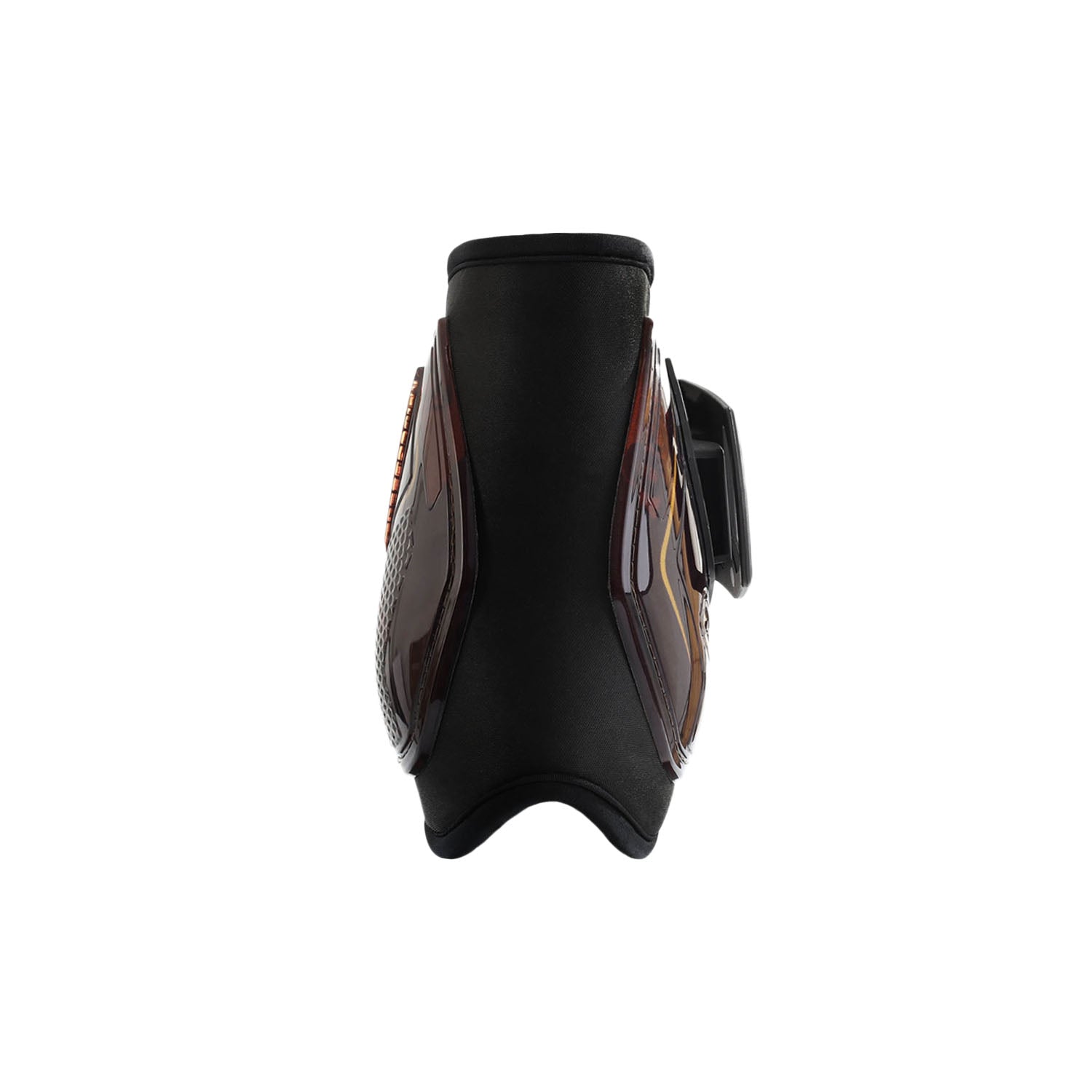 Acavallo Opera Fetlock Boots E-Click Fastening #colour_brown
