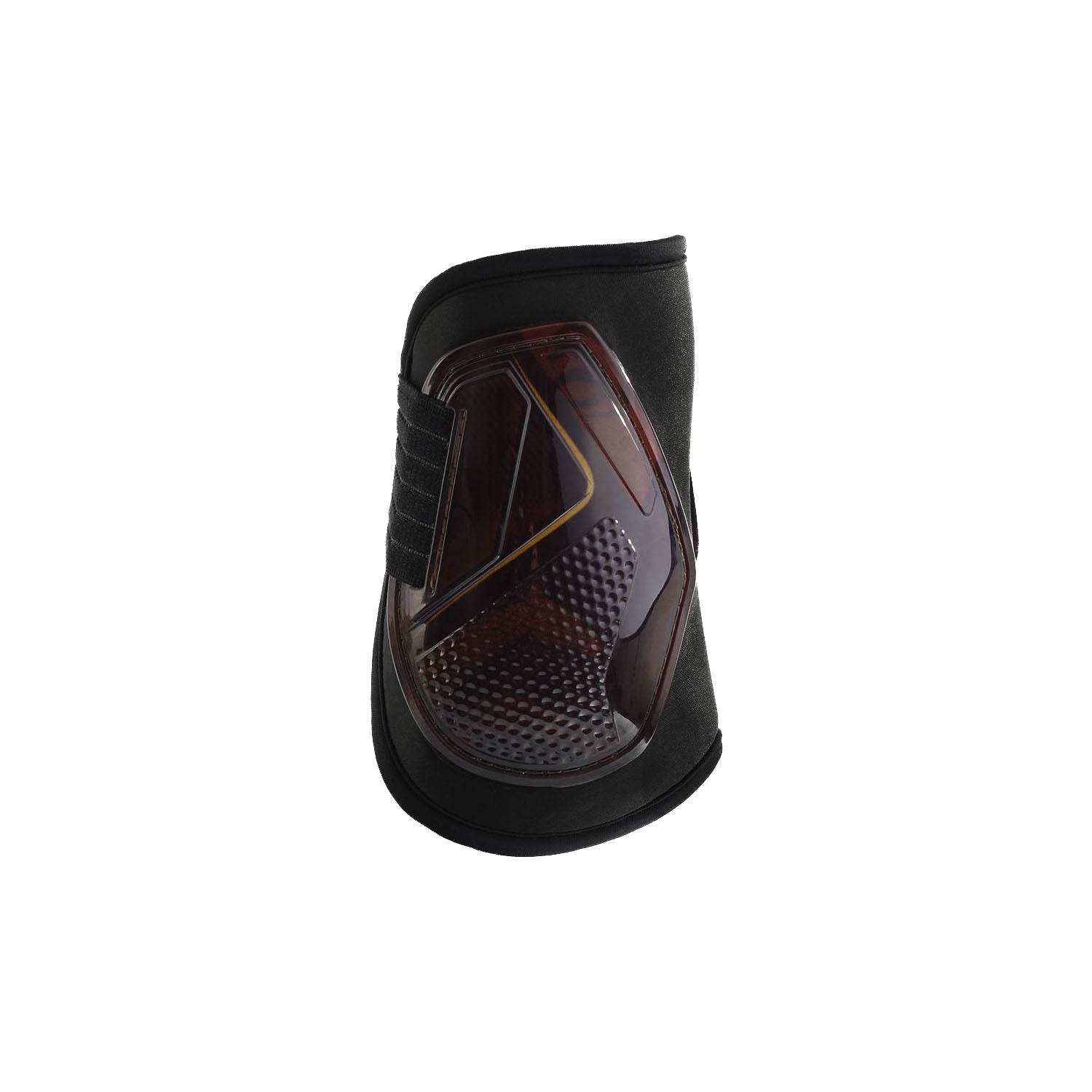 Acavallo Opera Fetlock Boots E-Click Fastening #colour_brown