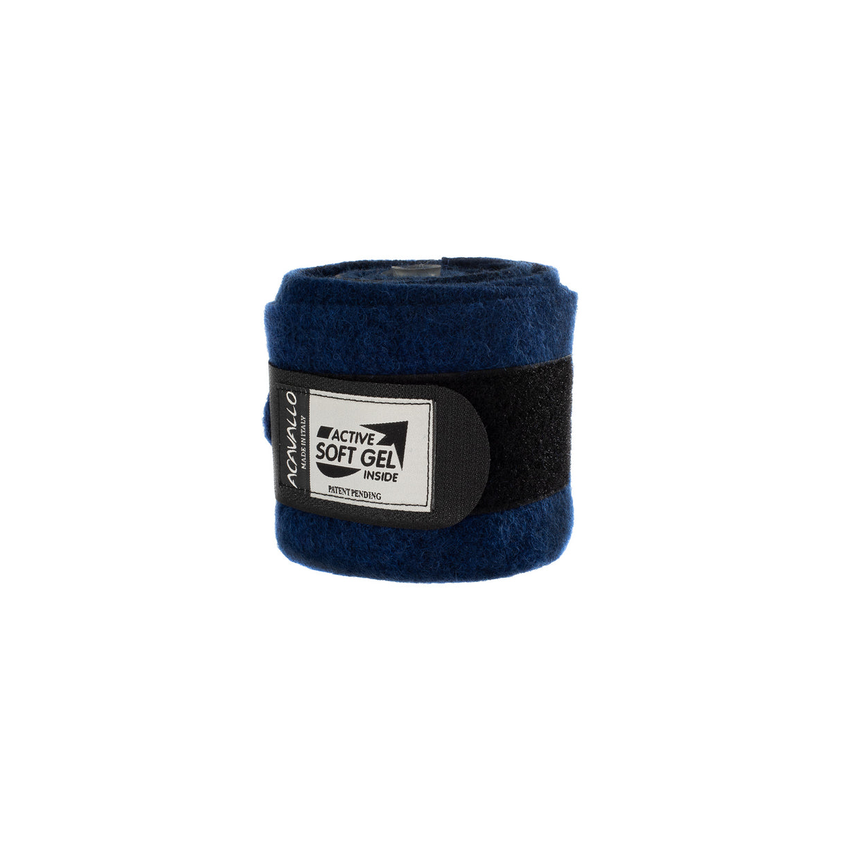 Acavallo Virgin Wool Bandages Classic Gel #colour_blue
