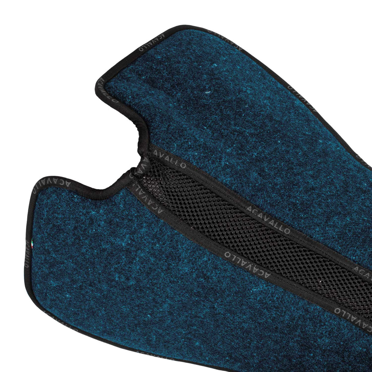 Acavallo Pad Mf Ds Sw-3Ds Double Felt Flat #colour_blue