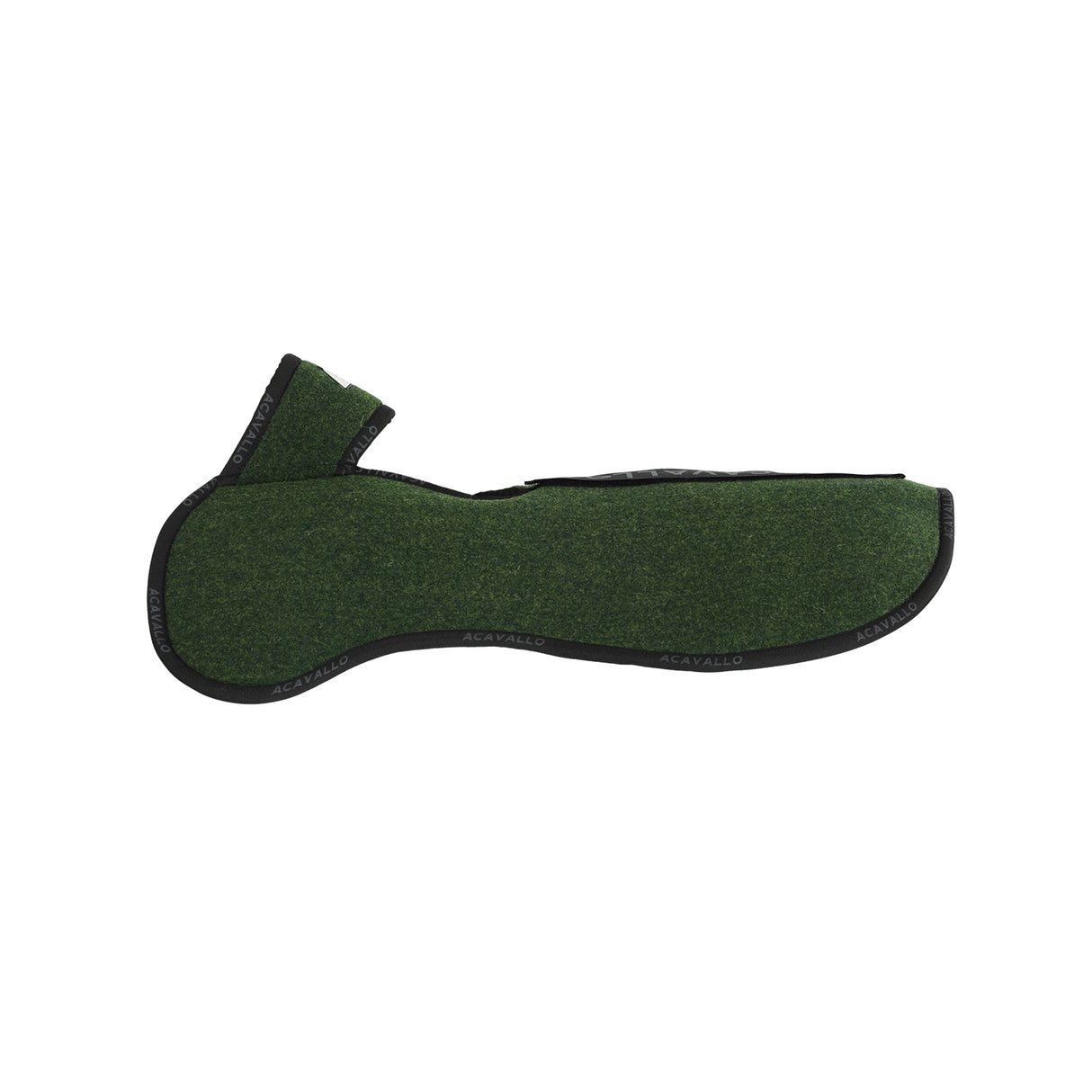 Acavallo Piuma Pad WFS Pocket Double Felt Flat #colour_green
