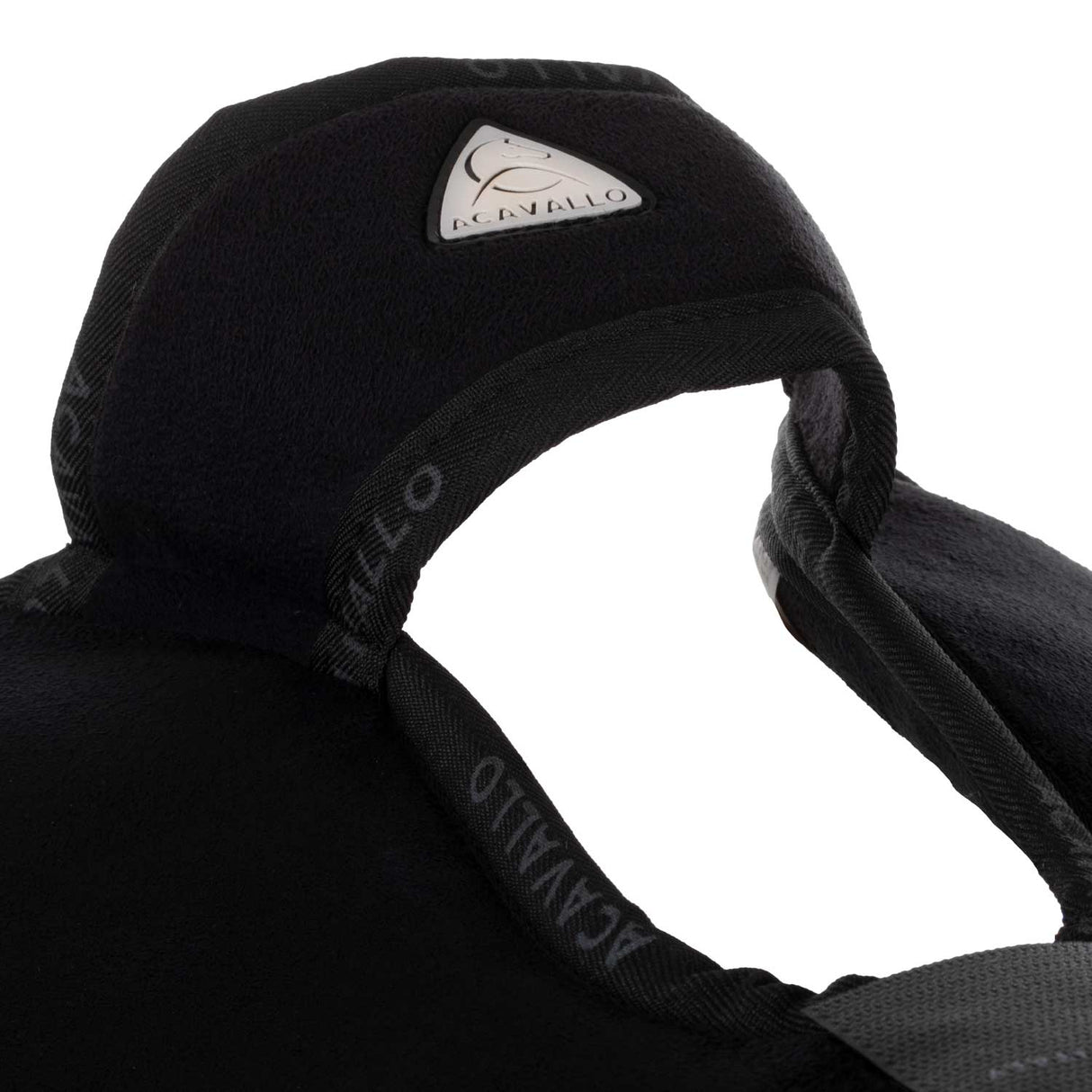 Acavallo Pad Piuma-FS WFS-FS Pocket Suede Front Riser #colour_black-white